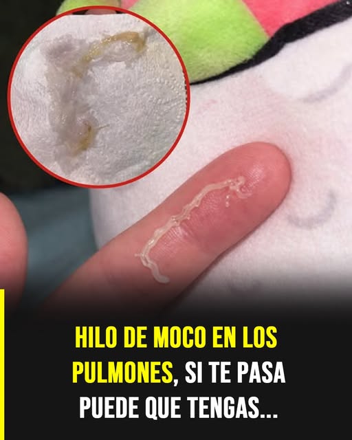 Secreción pulmonar: señales de alerta y consejos médicos