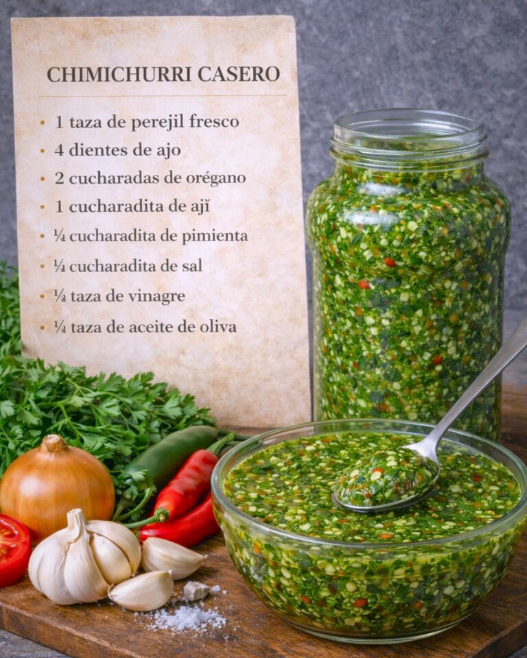 Secreto Gastronómico de mi Antepasada: Chimichurri de Autor