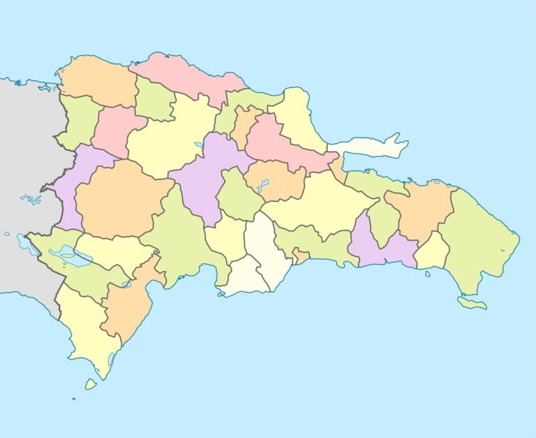 Provincias de República Dominicana: regiones, capitales y — imagen de turismo en República Dominicana