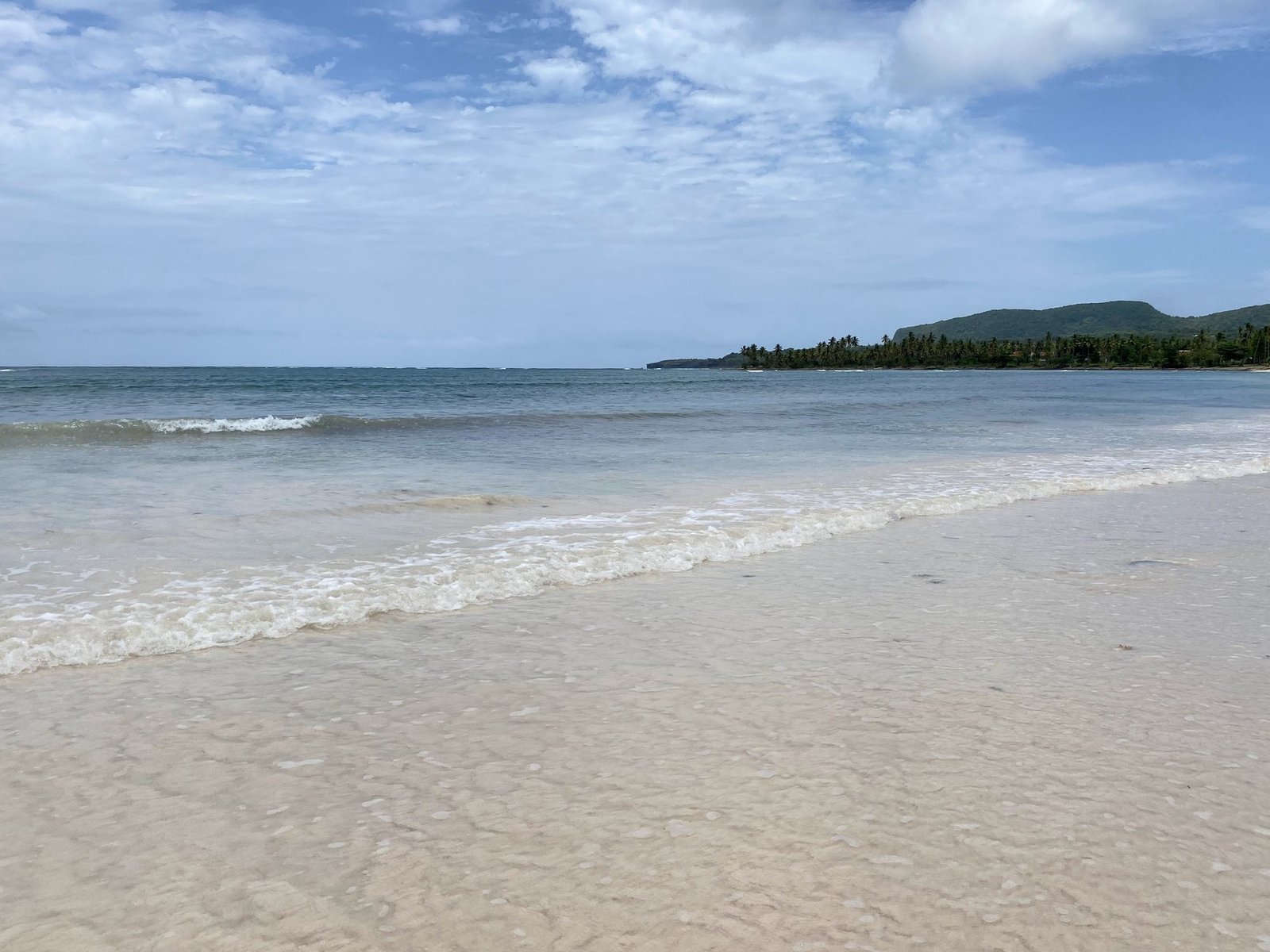 Playa Las Galeras, en la península de Samaná
