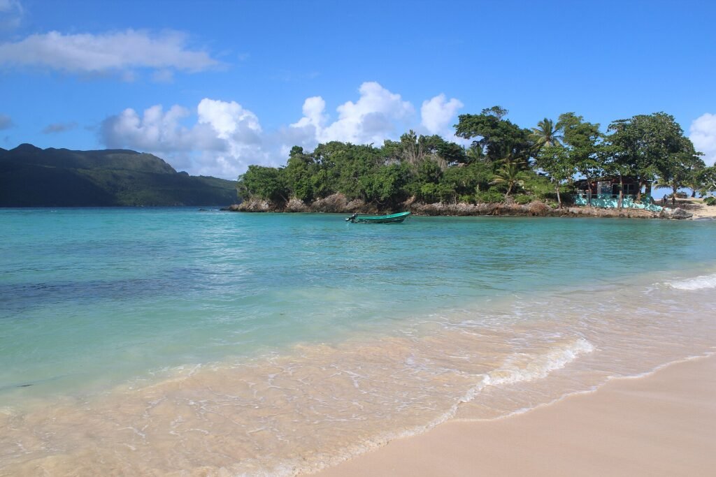 Playa Rincón, cerca de Las Galeras, en Samaná